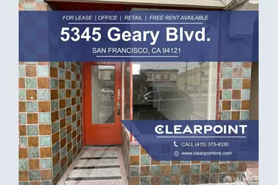 5345 Geary Boulevard, San Francisco, CA 94121 - Photo 1