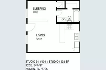 302 E 34th Street #201, Austin, TX 78705 - Photo 5