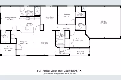 513 Thunder Valley Trail, Georgetown, TX 78626 - Photo 15