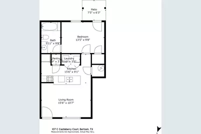 107 Castleberry Court #C, Bertram, TX 78605 - Photo 13