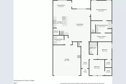 109 San Bernard Trail, Hutto, TX 78634 - Photo 3