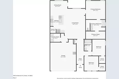 109 San Bernard Trail, Hutto, TX 78634 - Photo 3