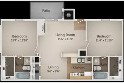 2809 W William Cannon Drive #E208, Austin, TX 78745 - Photo 3