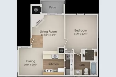 2809 W William Cannon Drive #D202, Austin, TX 78745 - Photo 3