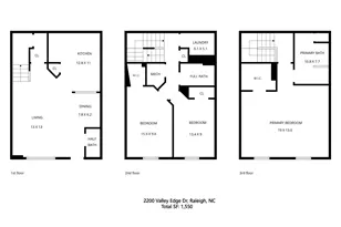 2200 Valley Edge Dr, Raleigh, NC 27614 - Photo 5