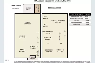 503 Auburn Square Drive, Durham, NC 27713 - Photo 33