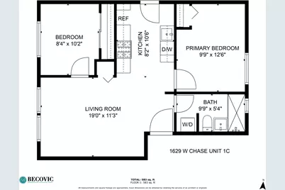 1629 W Chase Avenue #3C, Chicago, IL 60626 - Photo 13