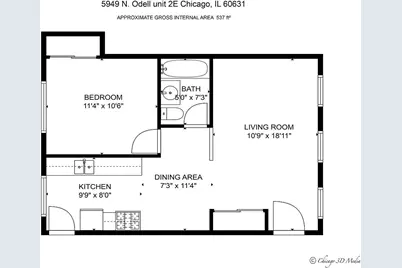 5949 N Odell Avenue #2E, Chicago, IL 60631 - Photo 9