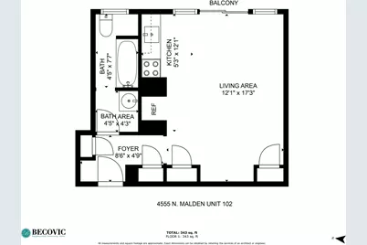 4555 N Malden Street #102, Chicago, IL 60640 - Photo 7