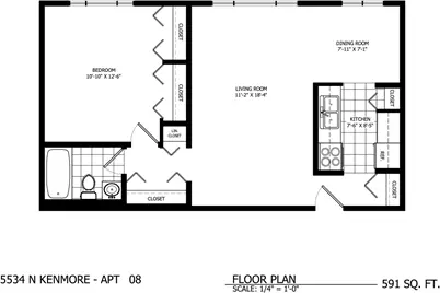 5534 N Kenmore Avenue #208, Chicago, IL 60640 - Photo 9