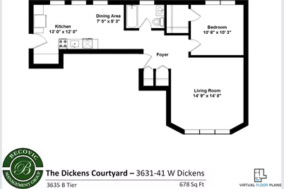 3635 W Dickens Avenue #3B, Chicago, IL 60647 - Photo 11