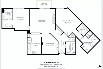 451 Town Place Circle #411, Buffalo Grove, IL 60089 - Photo 19