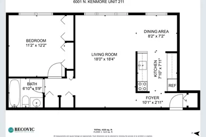 6001 N Kenmore Avenue #511, Chicago, IL 60660 - Photo 11