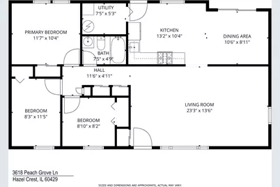 3618 Peach Grove Lane, Hazel Crest, IL 60429 - Photo 13