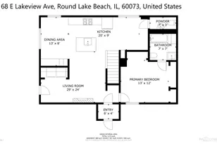 68 E Lakeview Ave, Round Lake Beach, IL 60073 - Photo 43