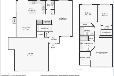 145 W Honeysuckle Drive, Round Lake Beach, IL 60073 - Photo 31