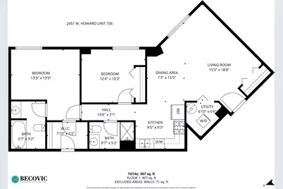 2451 W Howard Street #106, Chicago, IL 60645 - Photo 11