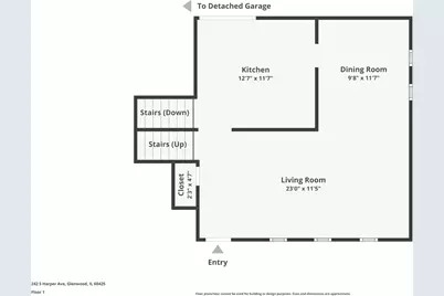 242 S Harper Avenue, Glenwood, IL 60425 - Photo 19