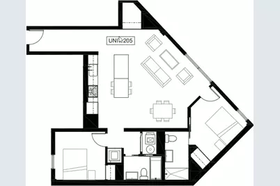 713 N Milwaukee Avenue #405, Chicago, IL 60642 - Photo 3