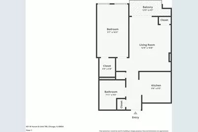 451 W Huron Street #702, Chicago, IL 60654 - Photo 21