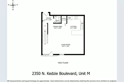 2350 N Kedzie Boulevard #M, Chicago, IL 60647 - Photo 13