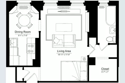 1100 N Dearborn Street #1911, Chicago, IL 60610 - Photo 17