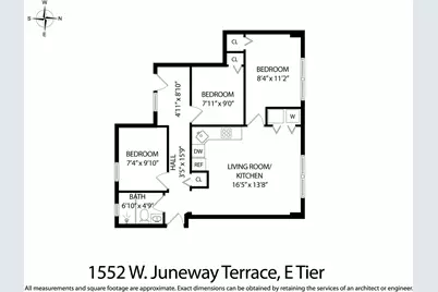 1552 W Juneway Terrace #3E, Chicago, IL 60626 - Photo 13