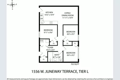 1556 W Juneway Terrace #3L, Chicago, IL 60626 - Photo 11