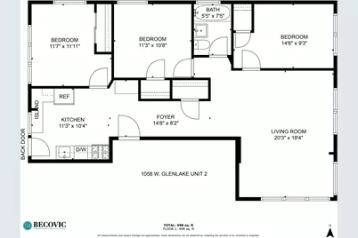 1058 W Glenlake Avenue #2, Chicago, IL 60660 - Photo 9