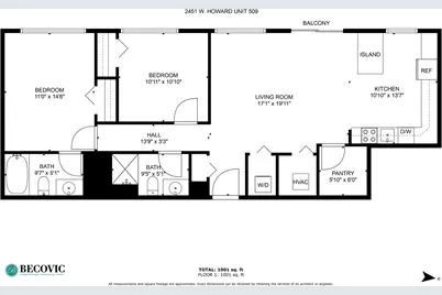 2451 W Howard Street #509, Chicago, IL 60645 - Photo 11