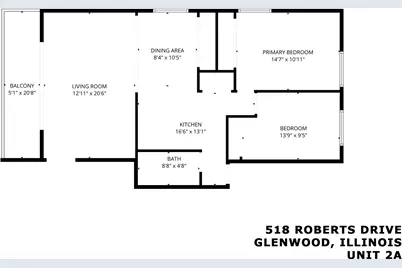 518 N Roberts Drive #2a, Glenwood, IL 60425 - Photo 13