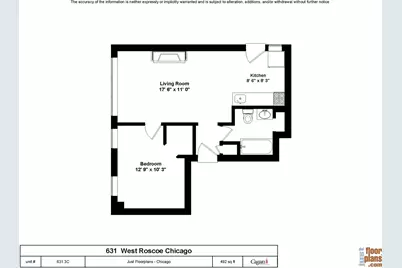 631 W Roscoe Street #C3, Chicago, IL 60657 - Photo 9