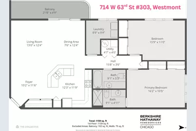 714 W 63rd Street #303, Westmont, IL 60559 - Photo 15