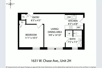 1631 W Chase Avenue #2H, Chicago, IL 60626 - Photo 11