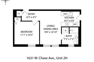 1631 W Chase Ave, Chicago, IL 60626 - Photo 11