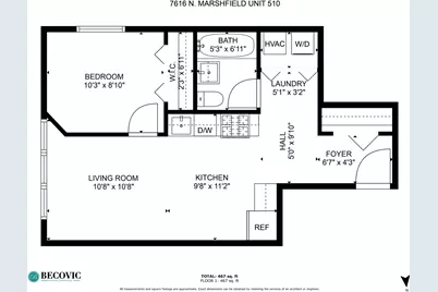 7616 N Marshfield Avenue #510, Chicago, IL 60626 - Photo 11