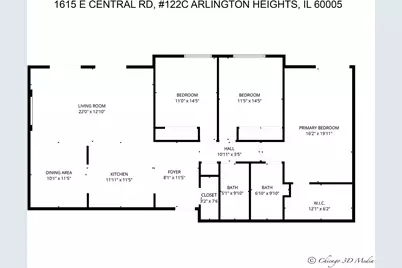1615 E Central Road #122C, Arlington Heights, IL 60005 - Photo 17