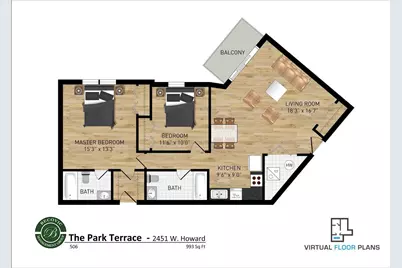 2451 W Howard Street #406, Chicago, IL 60645 - Photo 13