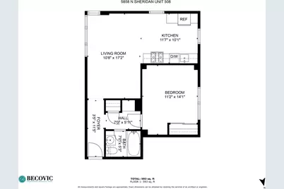 5858 N Sheridan Road #408, Chicago, IL 60660 - Photo 11