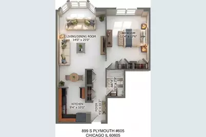 899 S Plymouth Court #605, Chicago, IL 60605 - Photo 19