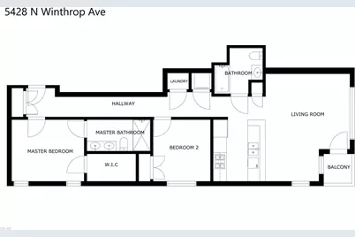5428 N Winthrop Avenue #202, Chicago, IL 60640 - Photo 1