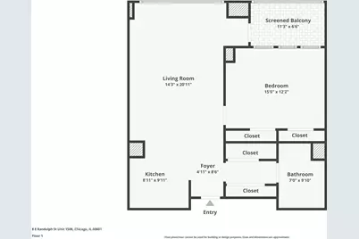 8 E Randolph Street #1506, Chicago, IL 60601 - Photo 21