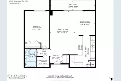 6340 Americana Drive #606, Willowbrook, IL 60527 - Photo 17