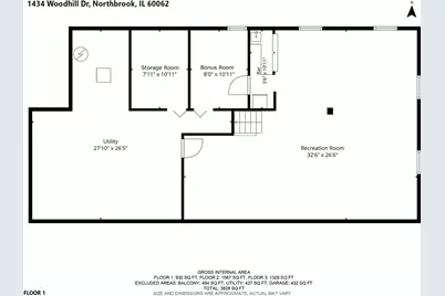 1434 Woodhill Drive, Northbrook, IL 60062 - Photo 37