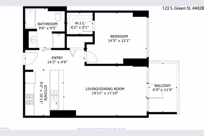 123 S Green Street #402B, Chicago, IL 60607 - Photo 17