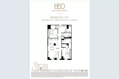 850 N Lake Shore Drive #707, Chicago, IL 60611 - Photo 17