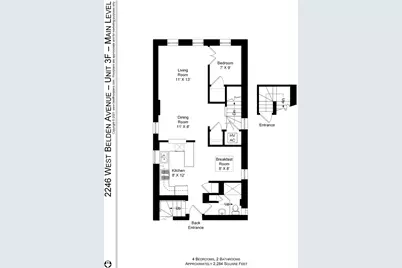 2246 W Belden Avenue #3F, Chicago, IL 60647 - Photo 3
