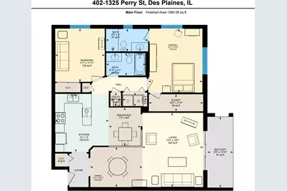 1325 Perry Street #402, Des Plaines, IL 60016 - Photo 31