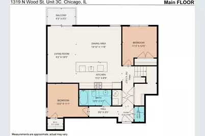 1319 N Wood Street #3C, Chicago, IL 60622 - Photo 21