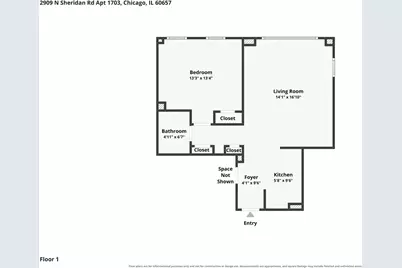 2909 N Sheridan Road #1703, Chicago, IL 60657 - Photo 9